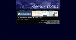 Desktop Screenshot of freedomstudios.net