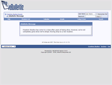 Tablet Screenshot of forums.freedomstudios.net